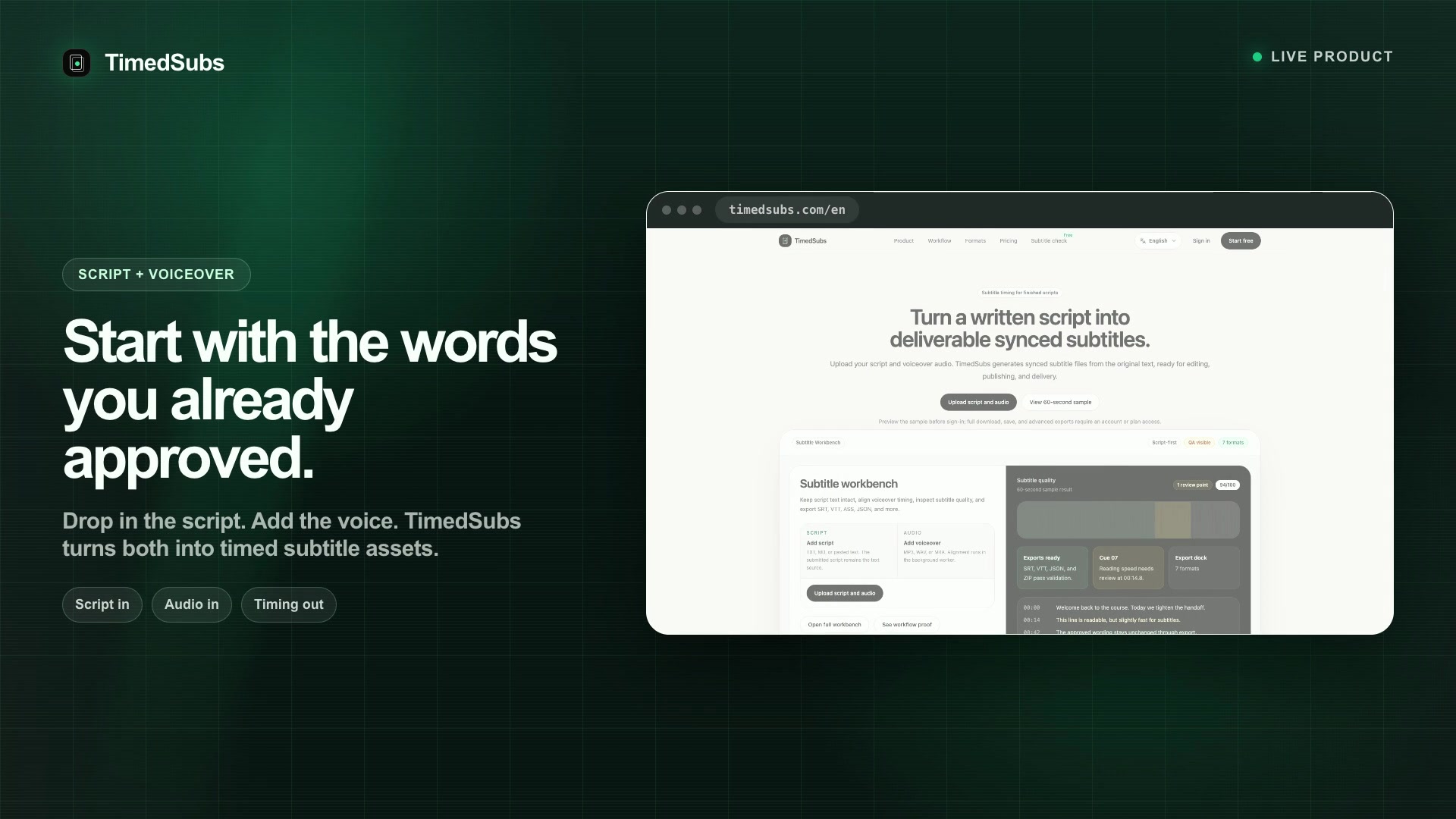 TimedSubs vs Vidrunner: TimedSubs Wins for Subtitle Workflows, Vidrunner for YouTube Monetization (2026)